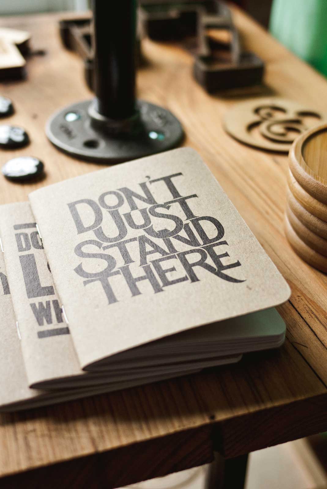 Printed calendar and stationery with foil stamping